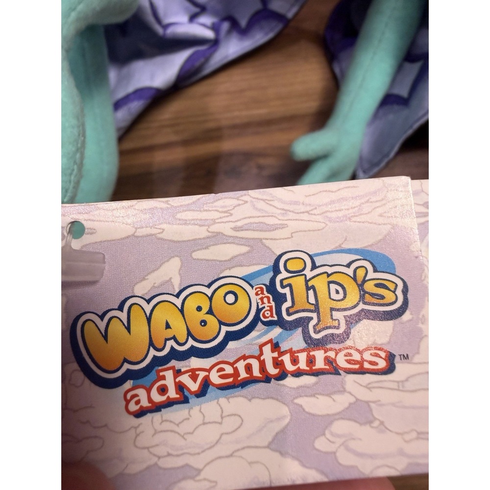 2002 Wabo and Ip's Adventures Waterman Productions Plush Doll Lot of 2 Rare - Picture 2 of 11